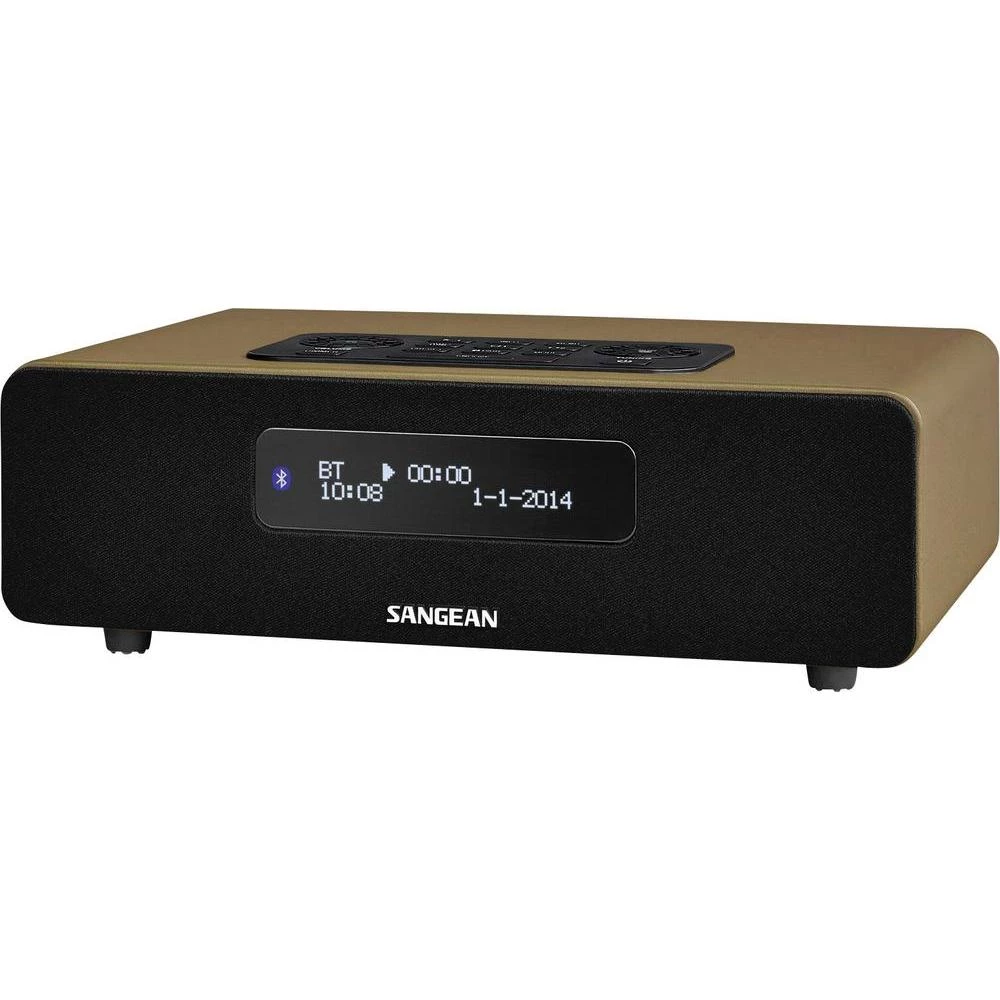 DAB+ radio DDR-36 BT Sangean, stolni radio smeđa slika