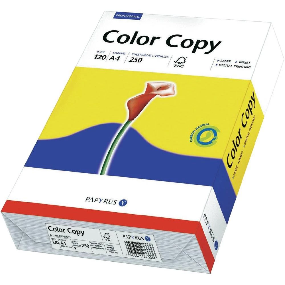 Papyrus Color Copy papir za laserske pisače 88118366 DIN A4 120 g/m 250 listova slika