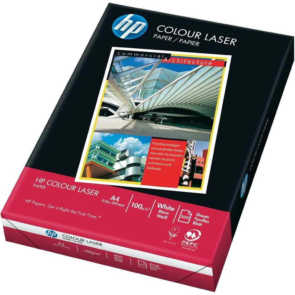 HP Colour papir za laserske pisače CHP350 DIN A4 100 g/m 500 listova bijeli slika