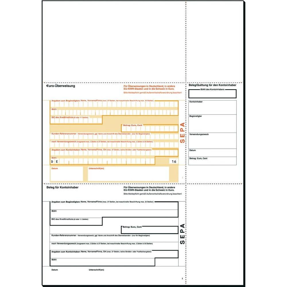 PC SEPA doznaka Sigel ZV570 A4 OCR posebni papir MP 90 g .100 listova slika