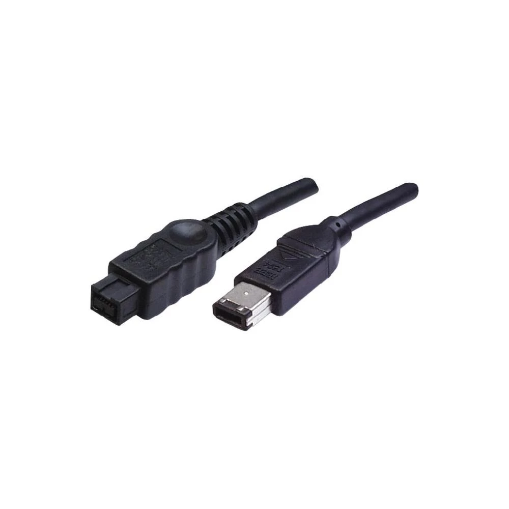 FireWire priključni kabel [1x Firewire (800) utikač 9pol. - 1x Firewire (400) ut slika