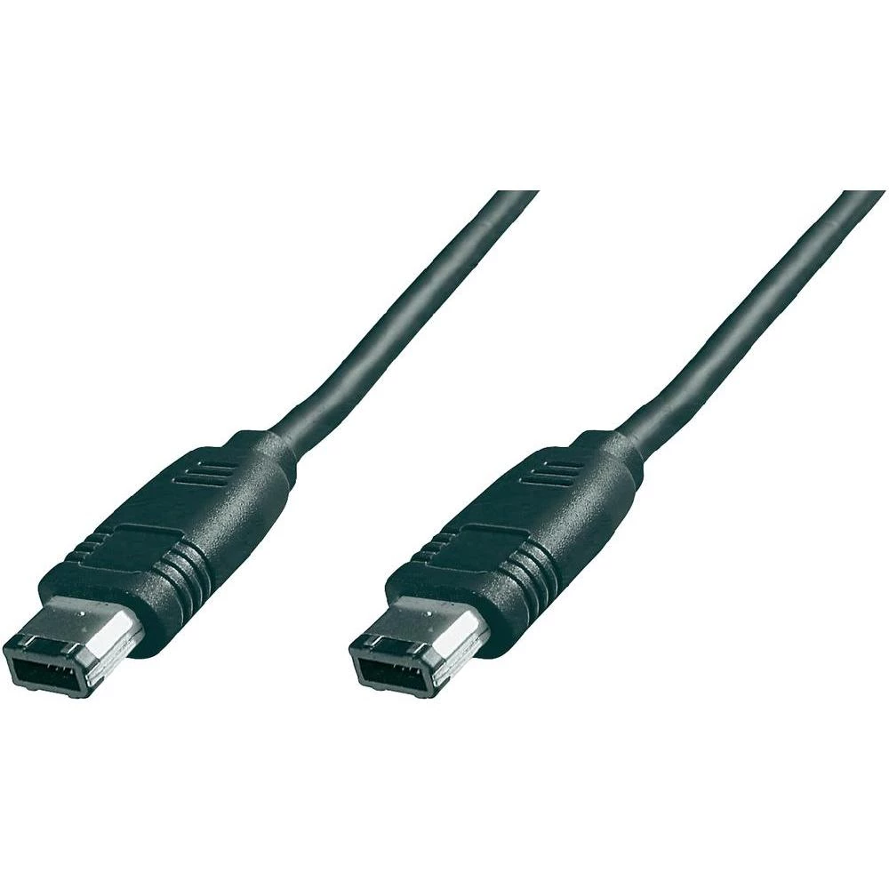 FireWire priključni kabel [1x Firewire (400) utikač 6pol. - 1x Firewire (400) ut slika