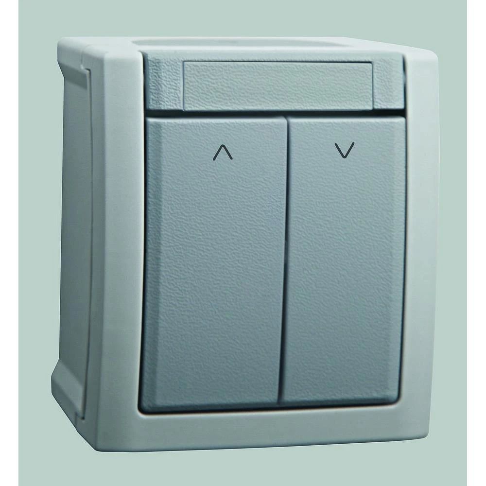 VIKO prekidač za rolete za vlažne prostorije Pacific siva 90591016-DE slika