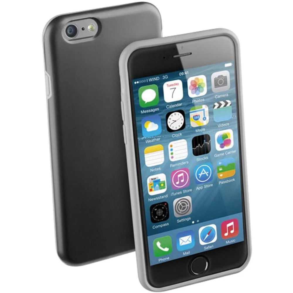 Etui Cellularline Shocking Plus za iPhone 6, crn, SHCKPLUSIPH647K slika