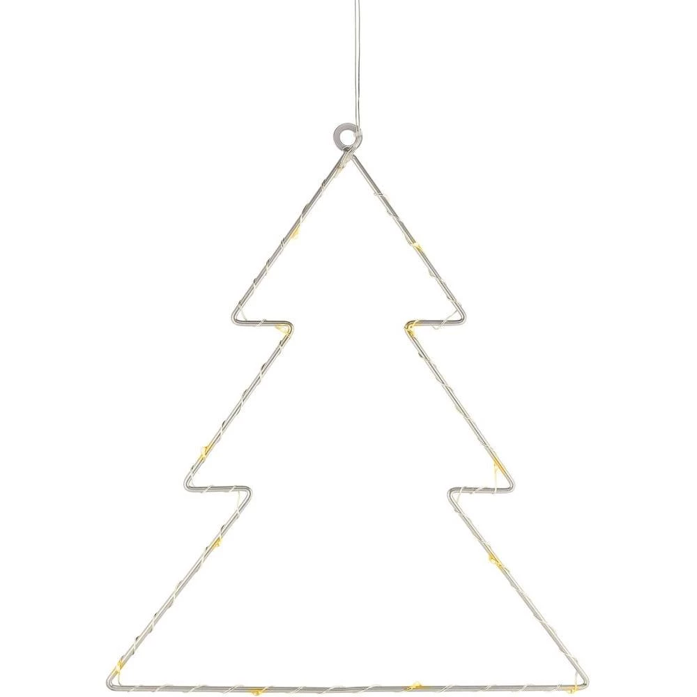 Prozorska dekoracija Božićno drvce LED LBA-50-015 Polarlite slika