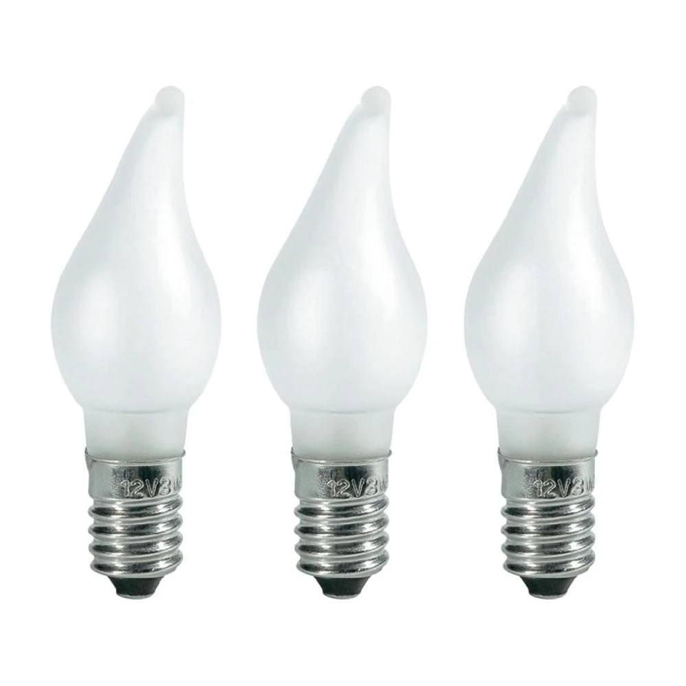 Zamjensko rasvjetno tijelo Božić Konstsmide 12 V E10 3 W toplo-bijelo 3 komada u slika