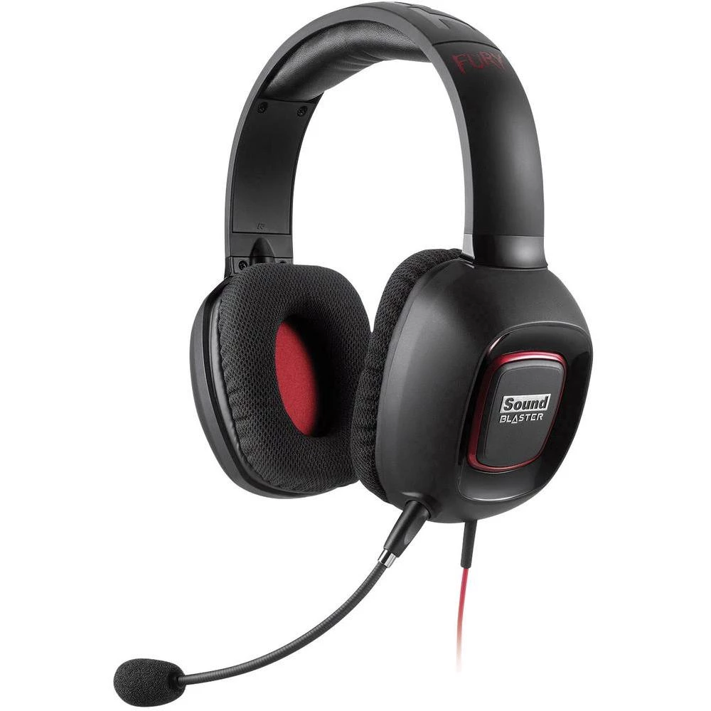 Audio sustav Sound Blaster Tactic3D Fury slušalice s mikrofonom za igranje slika