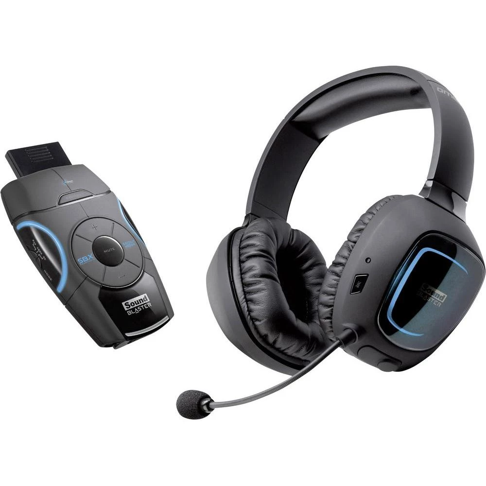 Audio sustav Sound Blaster Recon3D Omega bežični, bežične slušalice s mikrofonom slika