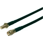 WLAN-antena-produžni kabel [1x RP-SMA-priklj. - 1x RP-SMA-utičnica] 10 m crni po