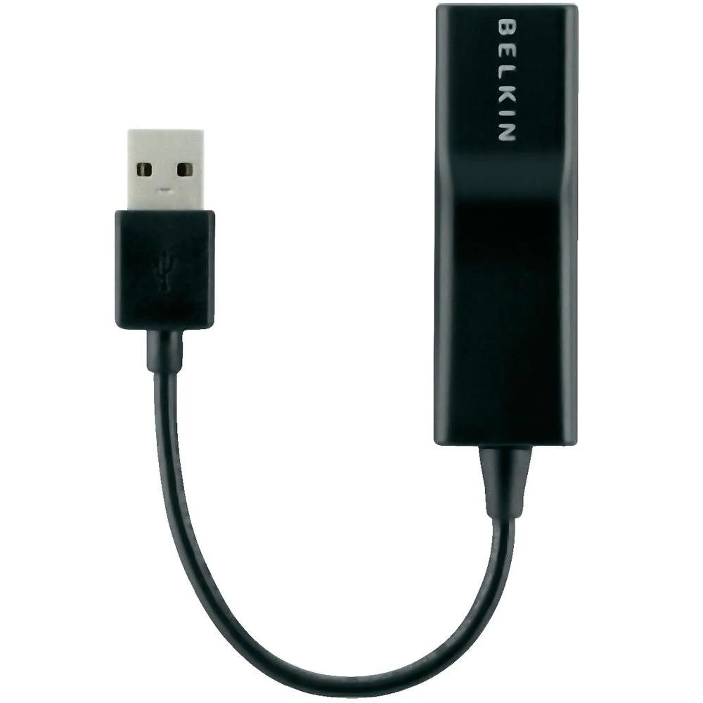 RJ45 strujni adapter CAT 5 [1x USB 2.0 utikač A - 1x RJ45 utikač] 0.12 m Belkin slika