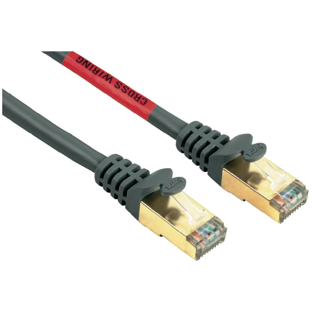 RJ45 (ukrižen) strujni kabel CAT 5e S/STP [1x RJ45 utikač - 1x RJ45 utikač] 3 m slika