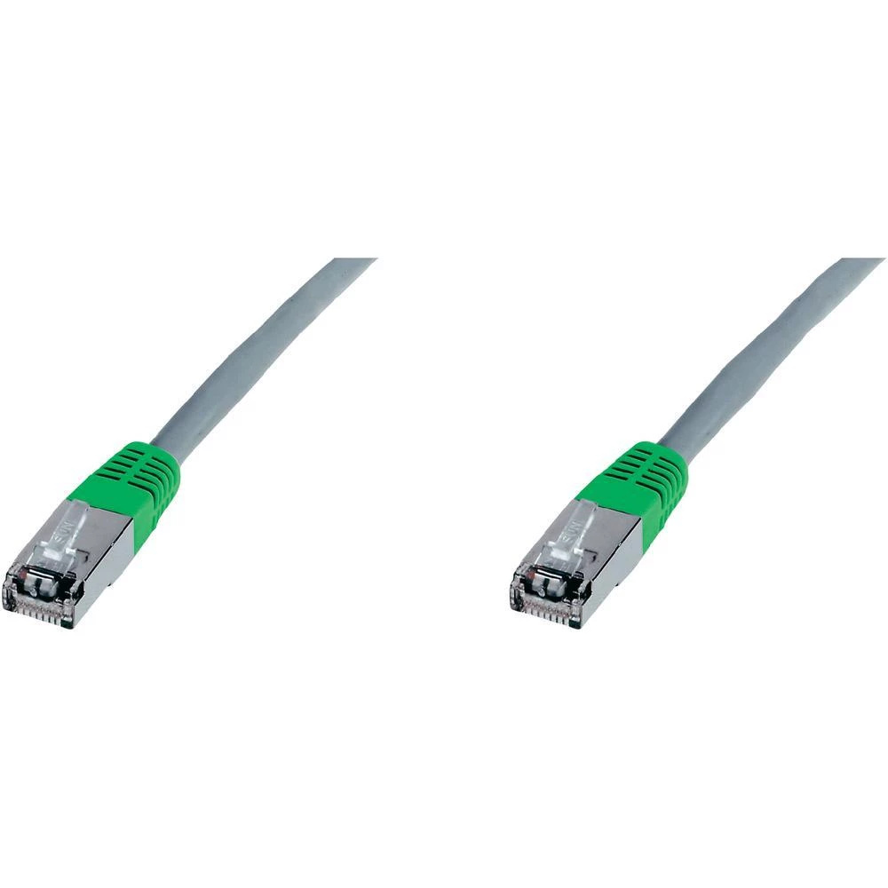 RJ45 (ukrižen) strujni kabel CAT 5e F/UTP [1x RJ45 utikač - 1x RJ45 utikač] 10 m slika