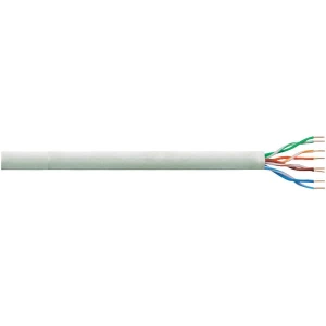 Instalacijski kabel CAT 6 U/UTP 4 x 2 x AWG 23 sivi 305 m LogiLink CQ2305U slika