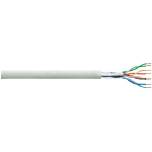 Mrežni kabel CAT 5e F/UTP 4 x 2 x AWG 26/7 sivi 100 m LogiLink CPV0013 slika