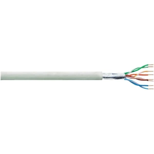 Instalacijski kabel CAT 5e F/UTP 4 x 2 x AWG 24/1 sivi 50 m LogiLink CPV0029 slika