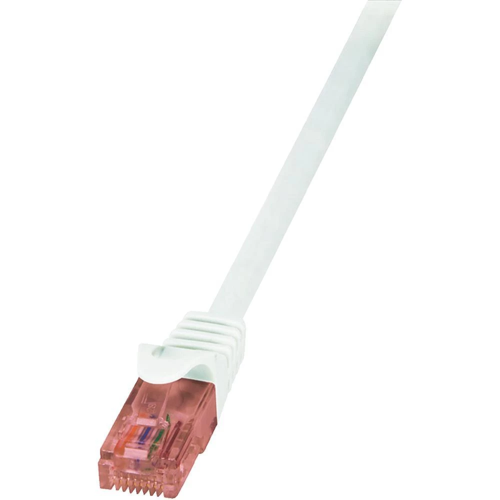 RRJ45 mrežni kabel CAT 6 U/UTP [1x RJ45 utikač - 1x RJ45 utikač] 20 m bijeli nez slika