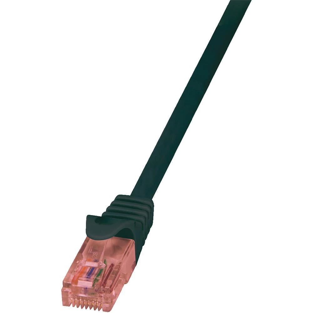 RJ45 mrežni kabel CAT 6 U/UTP [1x RJ45 utikač - 1x RJ45 utikač] 5 m bijeli nezap slika
