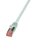 RJ45 mrežni kabel CAT 6A S/FTP [1x RJ45 utikač - 1x RJ45 utikač] 2 m sivi nezapa