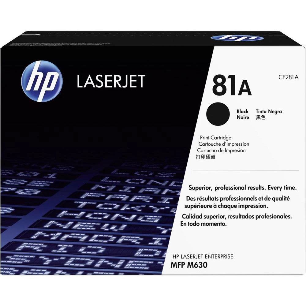 Toner Original HP 81A crna broj stranica ispisa maks. 10500 stranica slika
