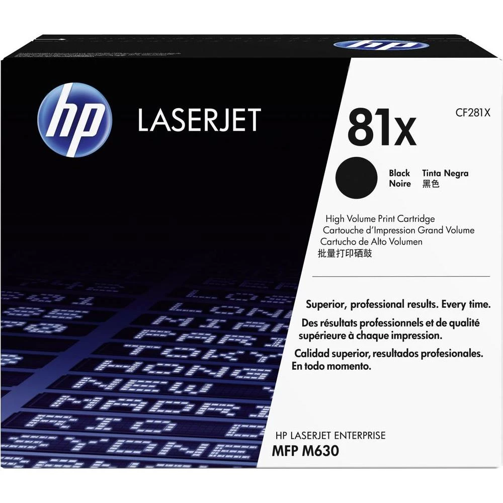 Toner Original HP 81X crna broj stranica ispisa maks. 25000 stranica slika
