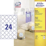 Ogrugle naljepnice L3415-100 Avery-Zweckform 40mm ( 40 mm ), bijele, 2400 kom.,