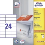 Univerzalne naljepnice 3475-200 Avery-Zweckform ( 70 mm x 36 mm ), bijele, 4800