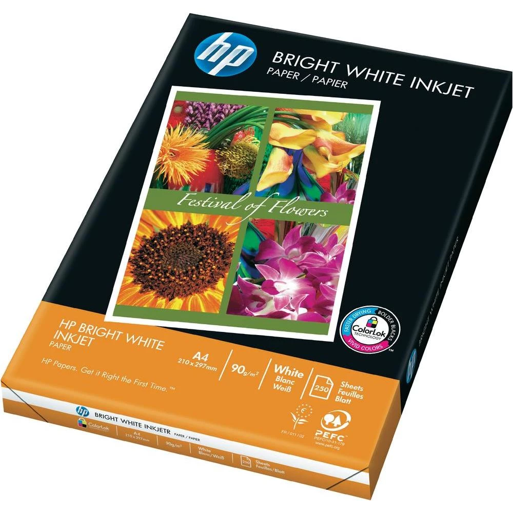 HP Bright White Inkjet papir za tintne pisače C5977B DIN A4 90 g/m 250 listova b slika