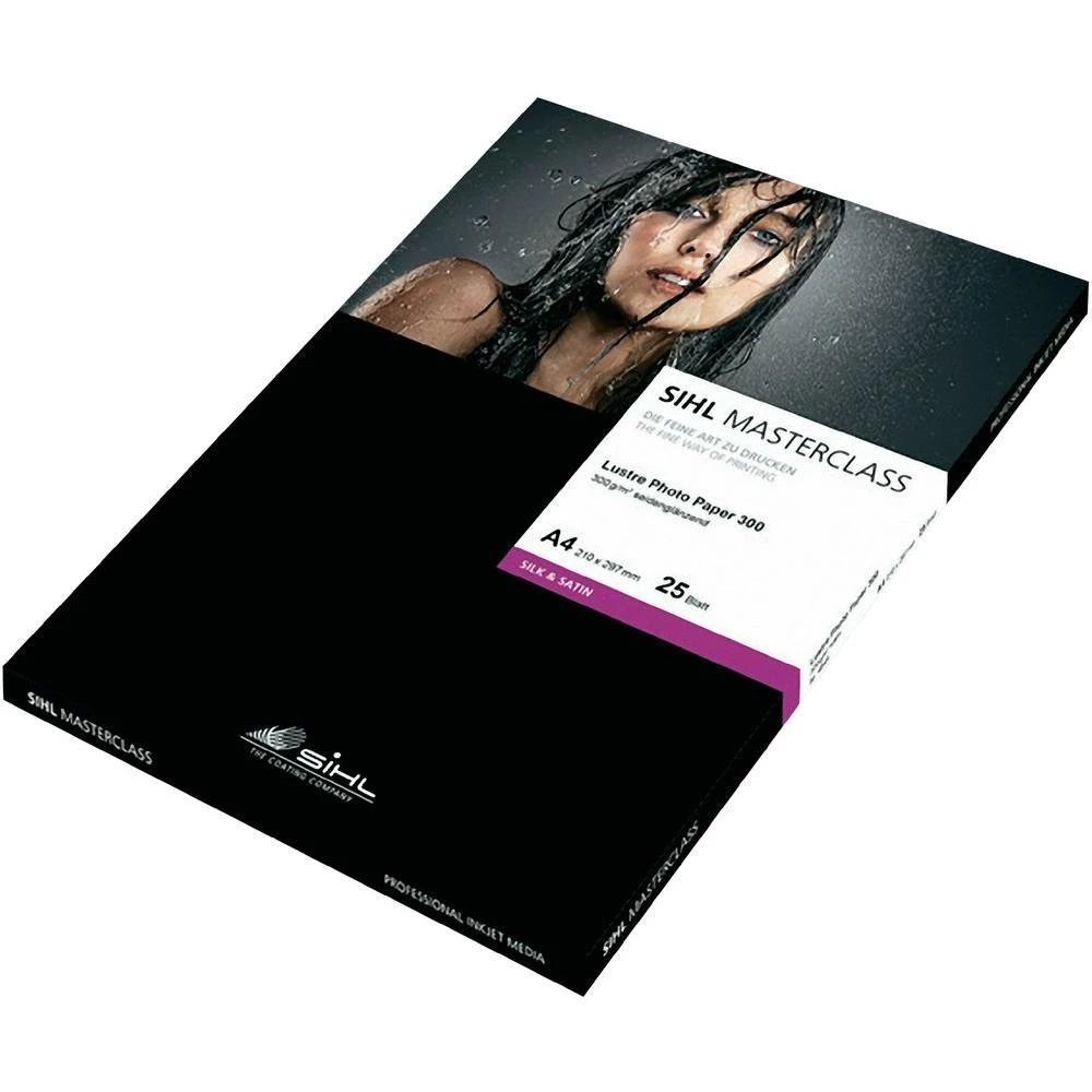 Foto papir Sihl Masterclass Lustre 4844, DIN A3, 300 g/m2, svilenkast sjaj, 25 l slika