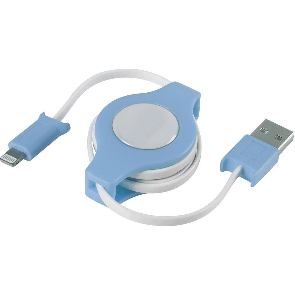 Kabel za napajanje/podatkovni Conrad za iPad/iPhone/iPod [1x DOCK-utikač Lightni slika