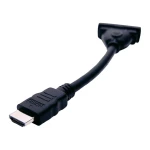 HDMI/DVI adapter Club3D [1x HDMI-utikač <=> 1x DVI-utičnica 24+5pol.] 0.16m, crn