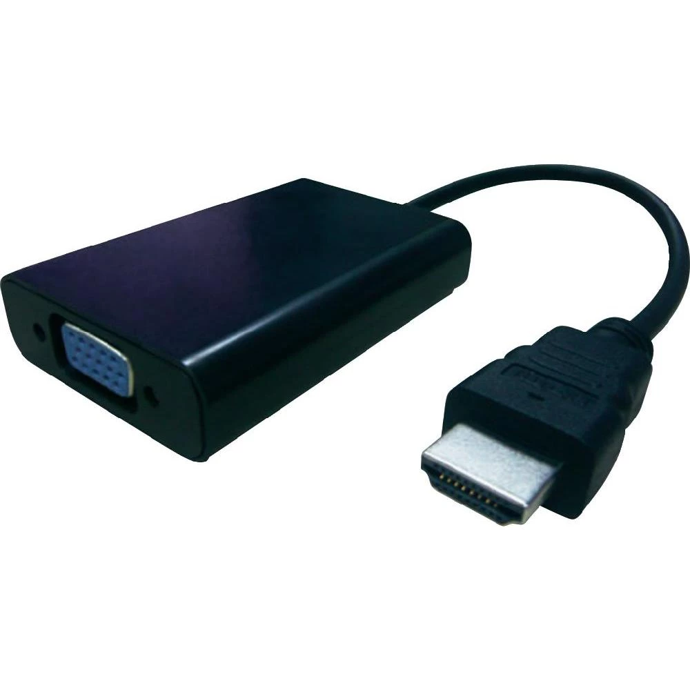 HDMI/VGA/JACK adapter [1x HDMI-utikač <=> 1x VGA-utičnica, JACK-utičnica 3.5mm] slika