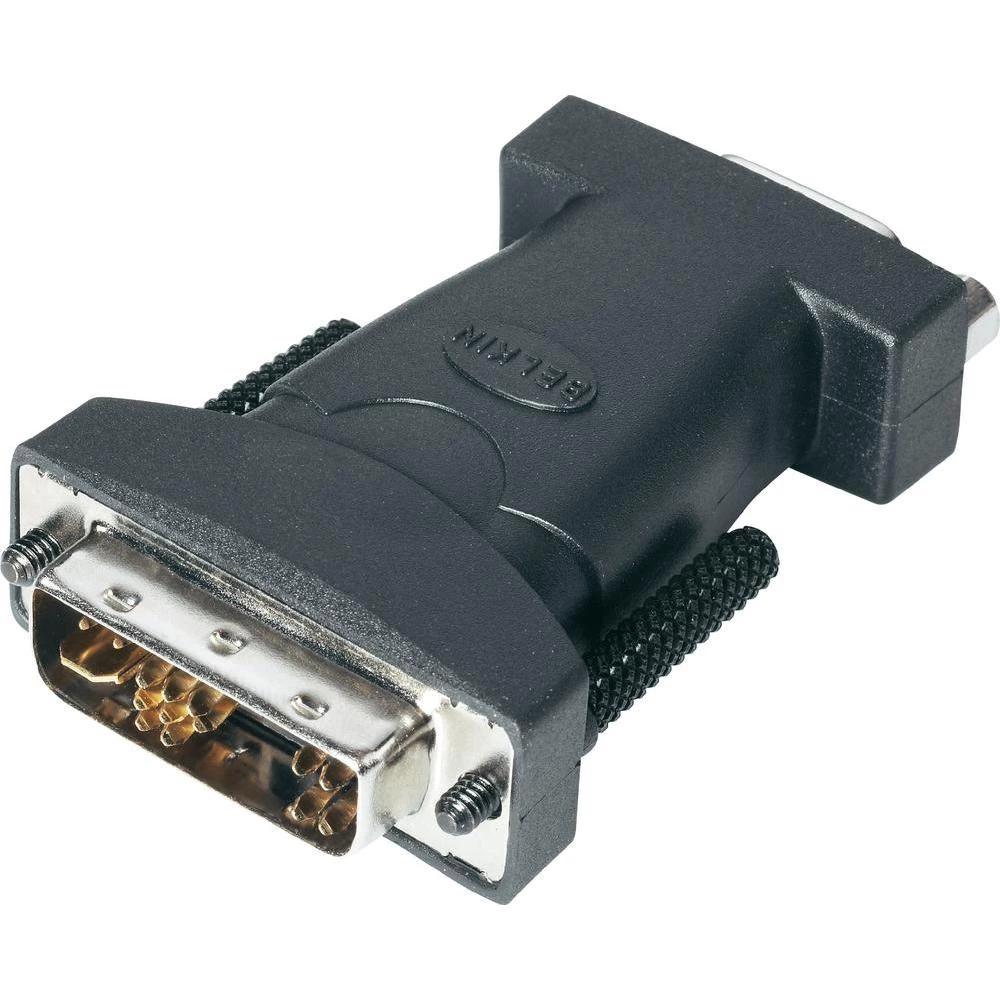 DVI/VGA adapter Belkin [1x DVI-utikač 12+5pol. <=> 1x VGA-utičnica] crn, F2E4162 slika