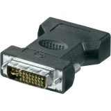 DVI/VGA adapter Goobay [1x DVI-utikač 24+5pol. <=> 1x VGA-utičnica] crn