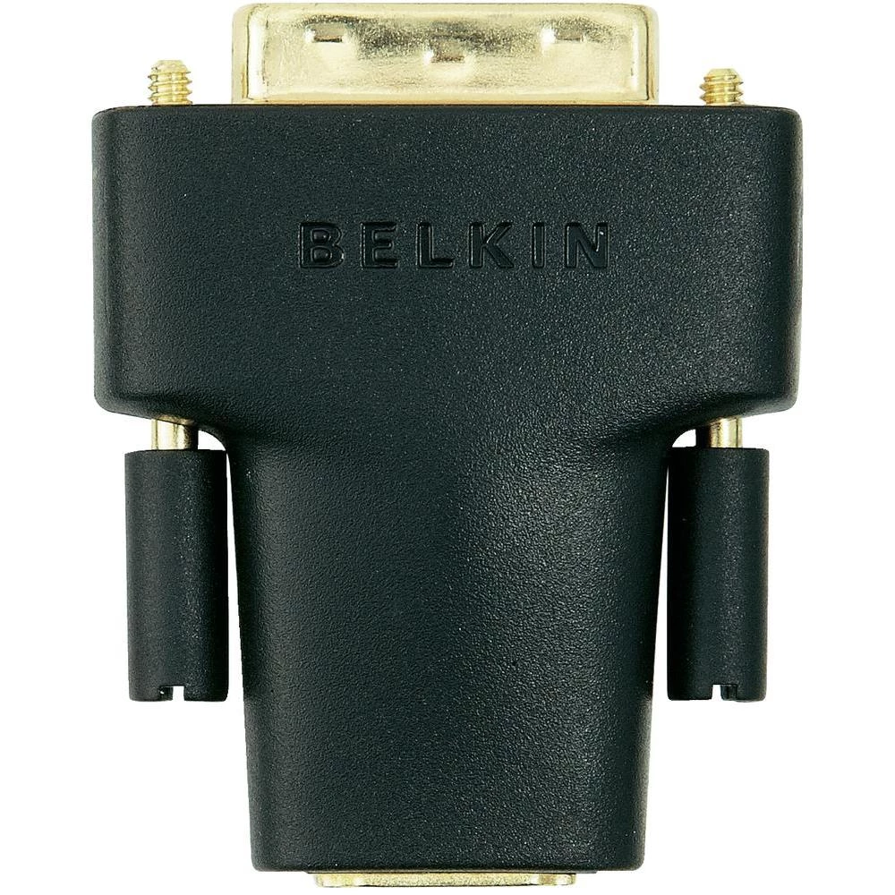 HDMI/DVI adapter Belkin [1x HDMI-utičnica <=> 1x DVI-utikač 24+1pol.] crn, pozla slika