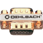 VGA adapter Oehlbach [1x VGA-utikač <=> 1x VGA-utikač] pozlaćeni pinovi, 8628