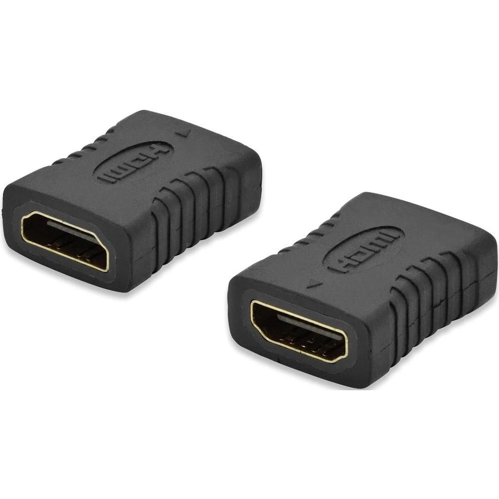 HDMI adapter ednet [1x HDMI ženski konektor <=> 1x HDMI ženski konektor] crna, p slika