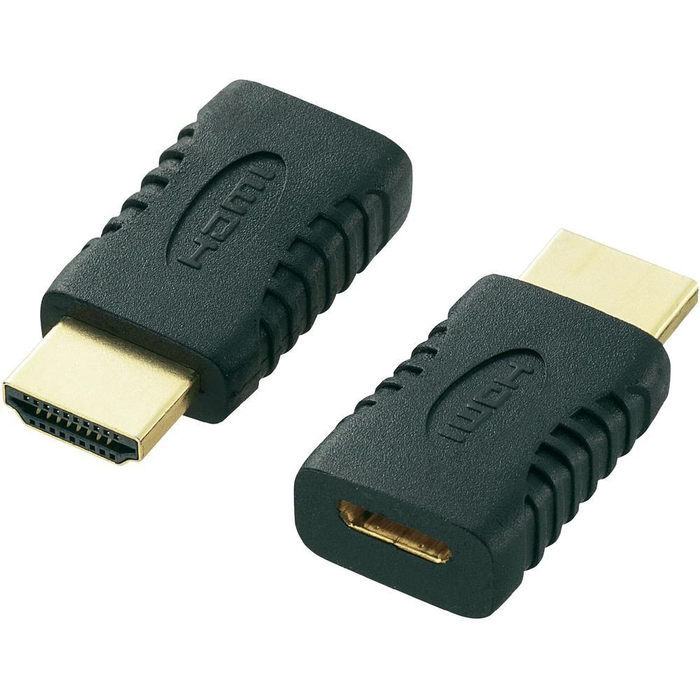 HDMI adapter SpeaKa Professional [1x HDMI-utikač <=> 1x HDMI-utičnica C mini] cr slika