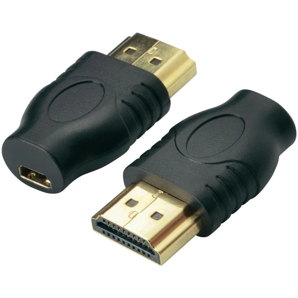 HDMI adapter SpeaKa Professional [1x HDMI-utikač <=> 1x HDMI-utičnica D Micro] c slika