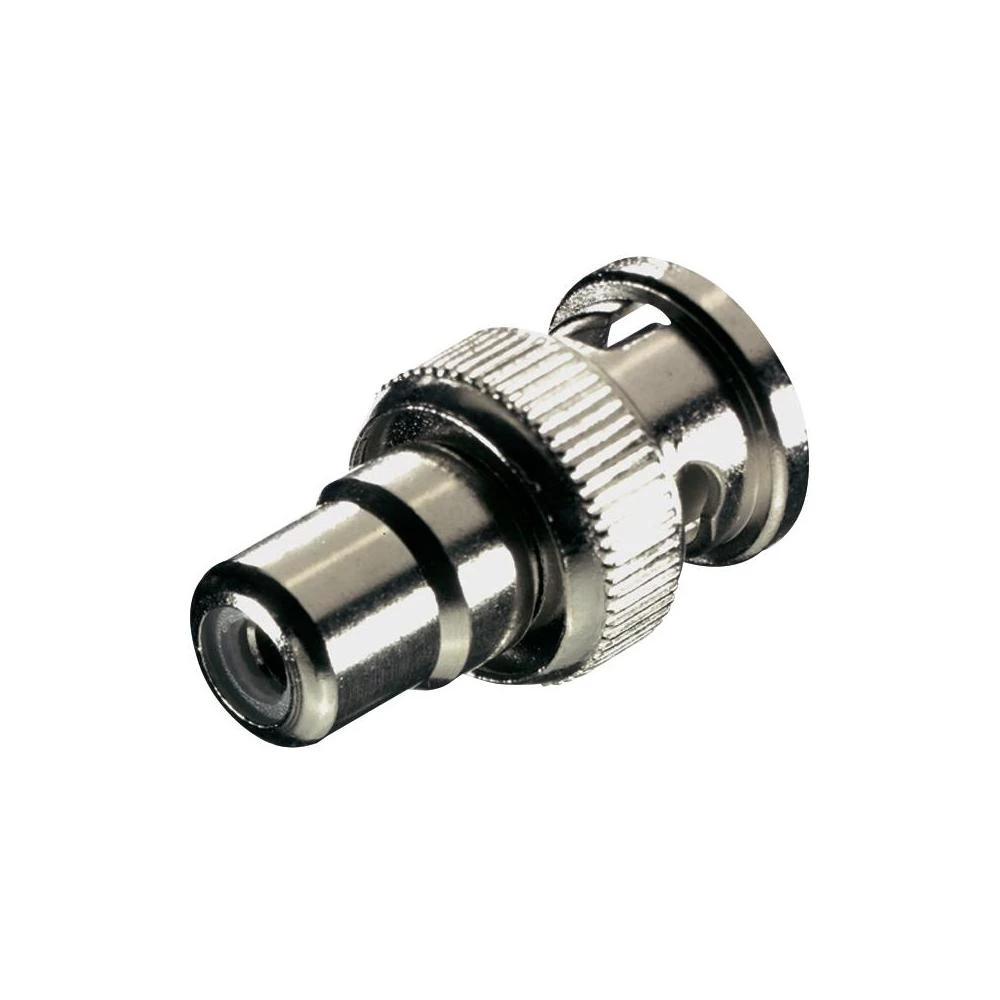 BNC/Činč adapter SpeaKa Professional [1x BNC-utikač <=> 1x Činč-utičnica], srebr slika