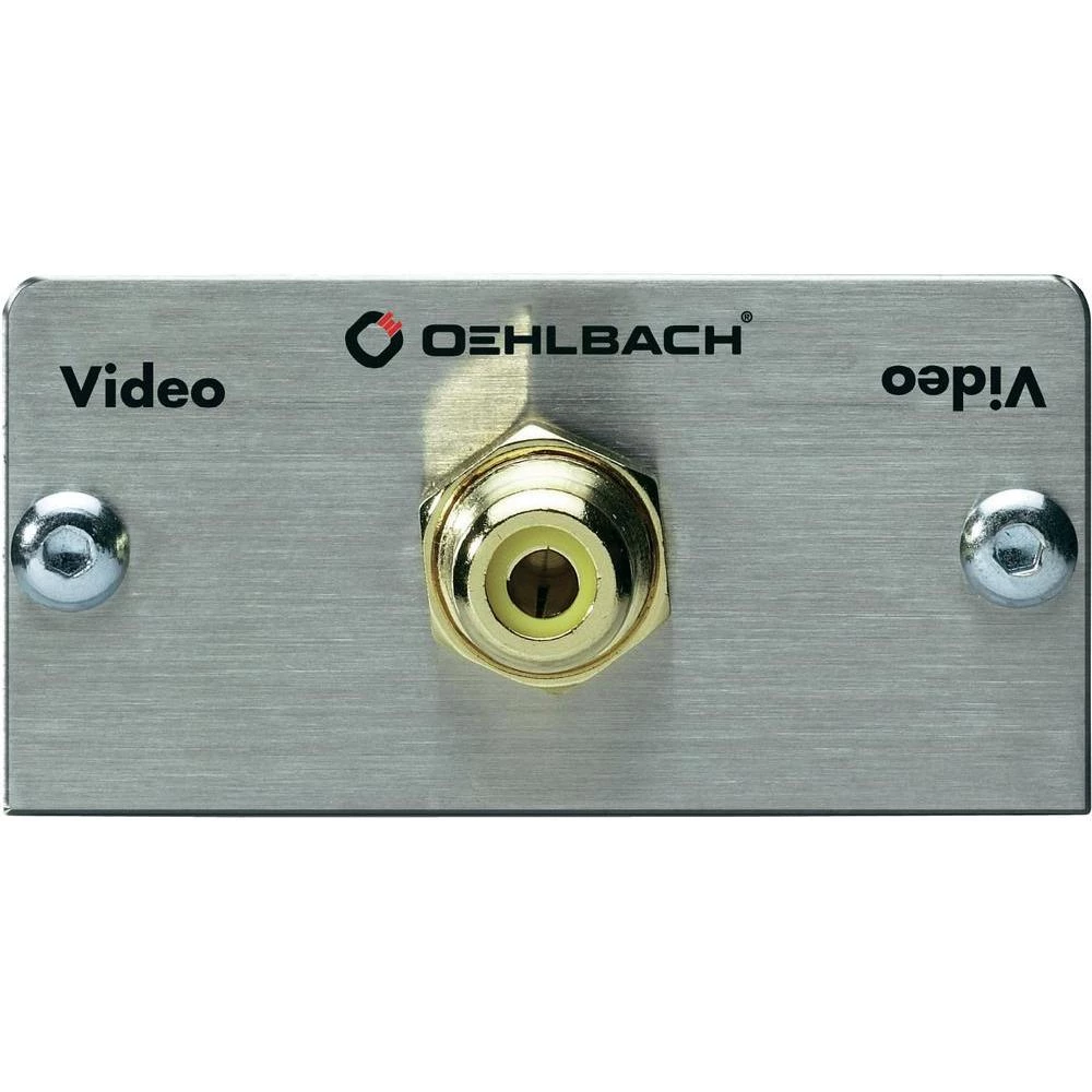 inč multimedijski umetak Oehlbach [1x Činč-utičnica <=> 1x otvoreni kraj] 0m, sr slika