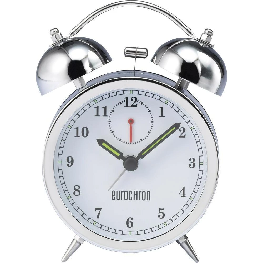 Kvarcni sat EQWG 53 1 vrijeme alarma, srebreni slika