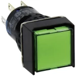 Idec AL6Q-A24P-G svjetleće tipkalo 250 V 1 A 2 x off/(on) vraća se u izsprijedai položaj zelena  IP65 1 St.