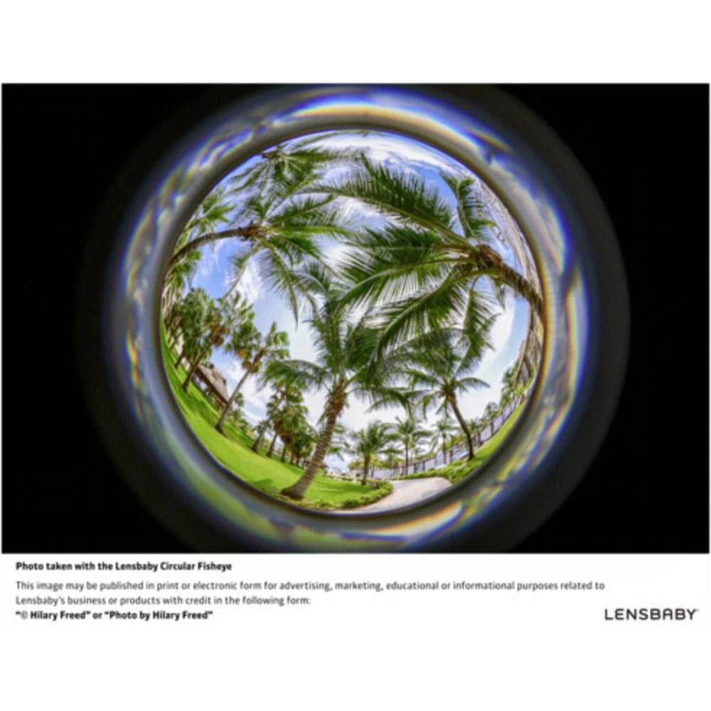 Fish-Eye objektiv Lensbaby Circular Fisheye Samsung NX f/22 - 3.5 5.8 mm slika