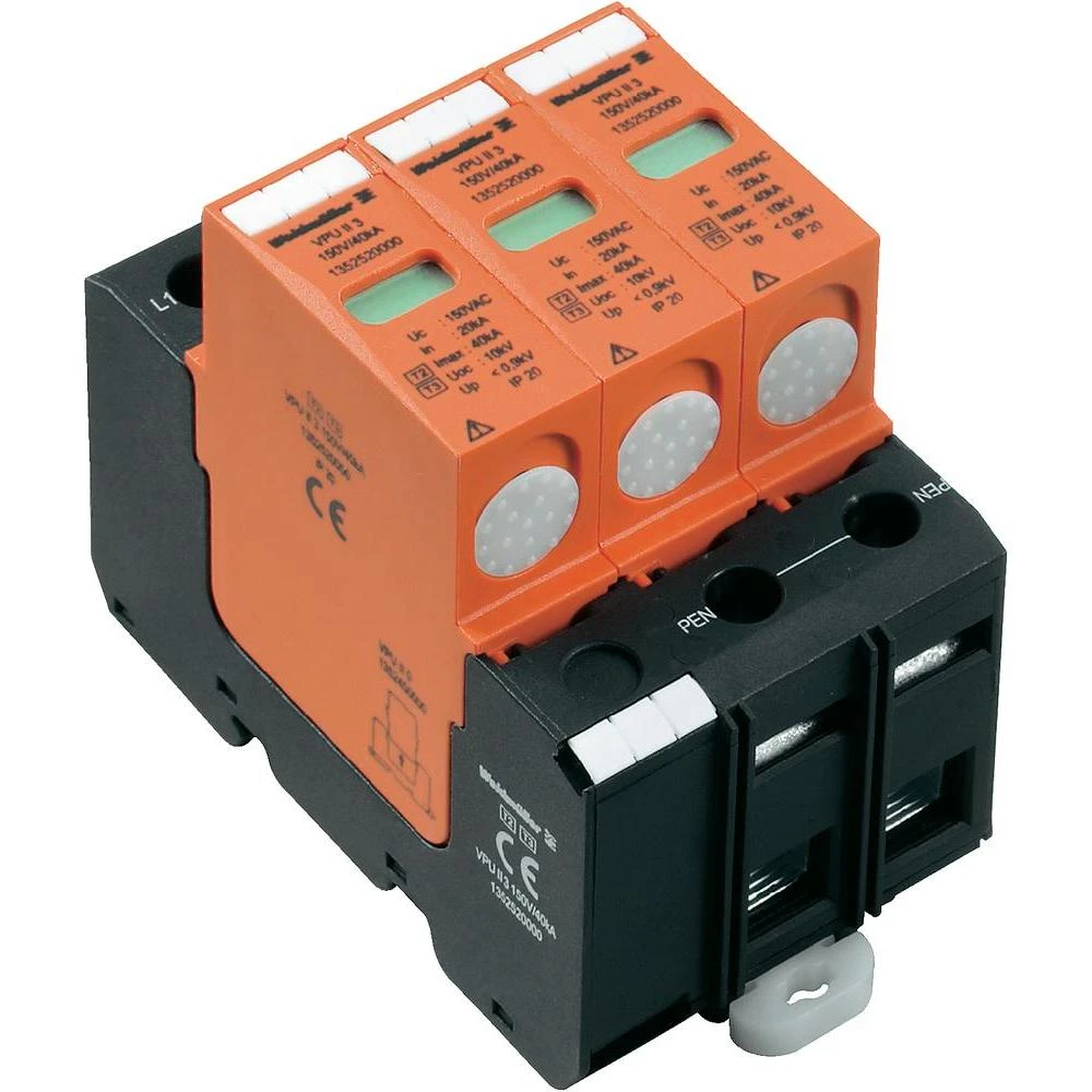 Zaštita od prenapona 1352700000 Weidmüller PU II 3 280V/40kA slika