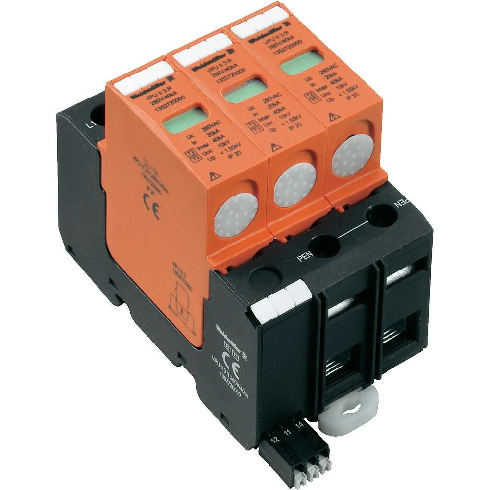 Zaštita od prenapona 1352720000 Weidmüller PU II 3 R 280V/40kA slika