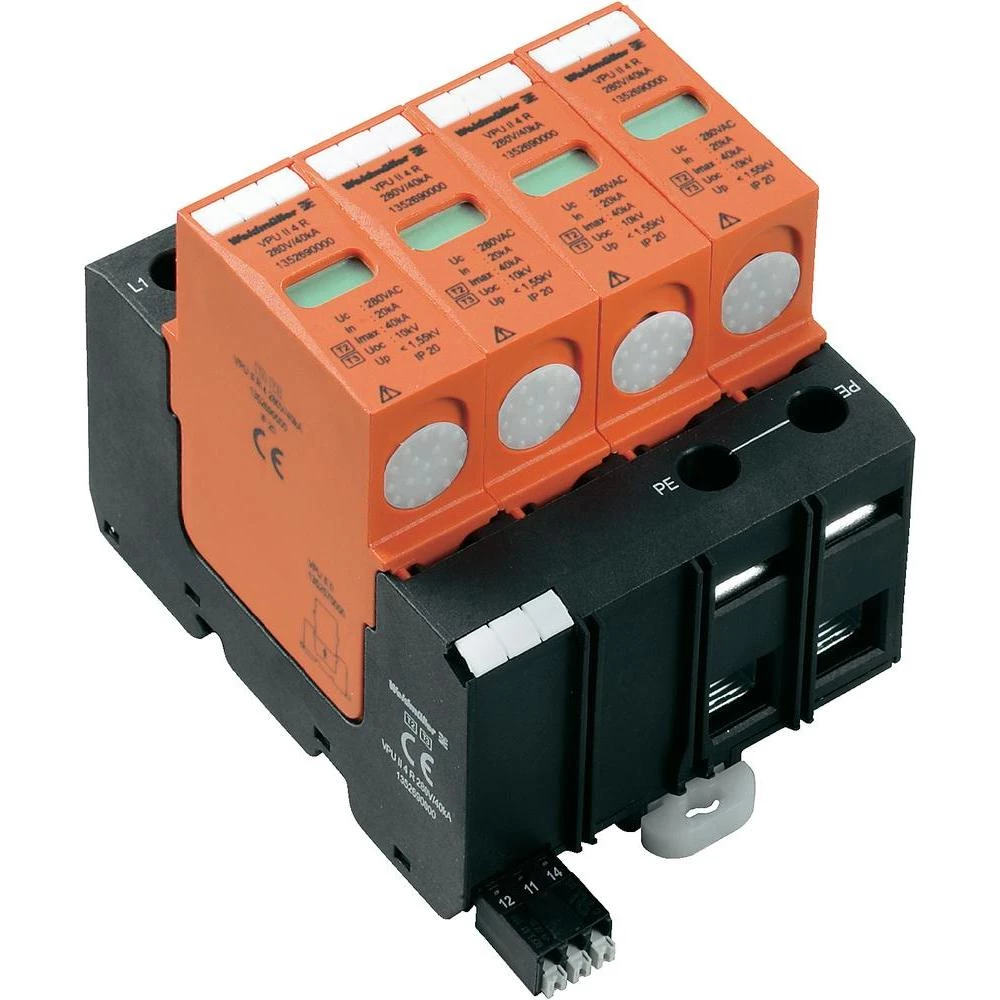 Zaštita od prenapona 1352690000 Weidmüller PU II 4 R 280V/40kA slika