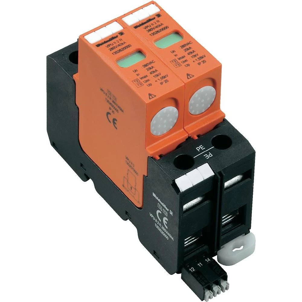 Zaštita od prenapona 1352620000 Weidmüller PU II 2 R 280V/40kA slika