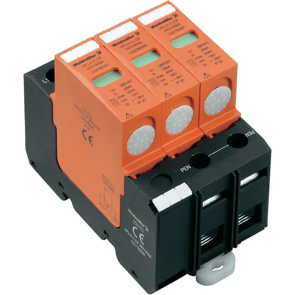 Zaštita od prenapona 1352790000 Weidmüller PU II 3 LCF 280V/20kA slika