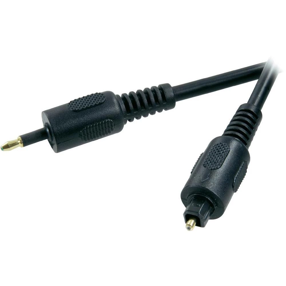 Toslink Digital-Audio priključni kabel [1x optički utikač 3.5 mm - 1x Toslink-ut slika