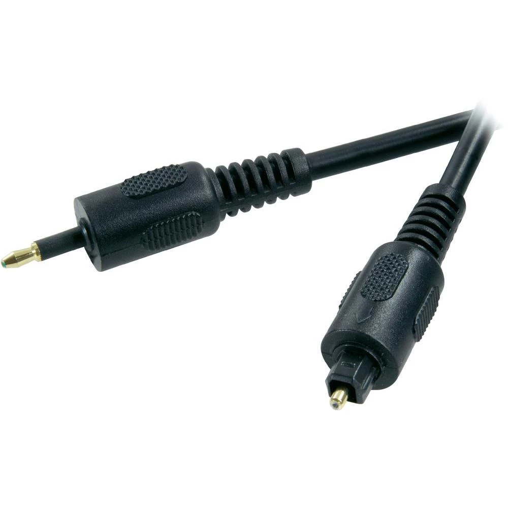 Toslink Digital-Audio priključni kabel [1x optički utikač 3.5 mm - 1x Toslink-ut slika